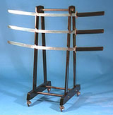 Sword and mirror stand